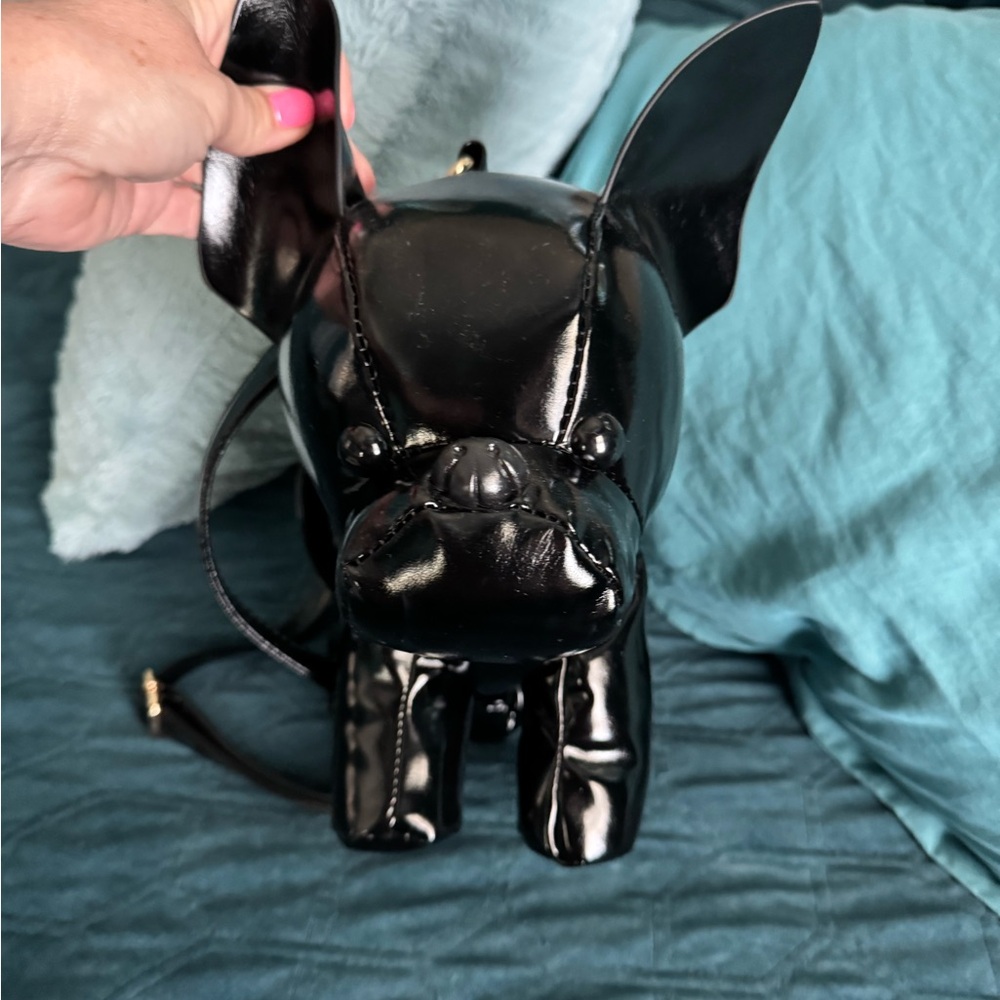 NEW Black Frenchie Purse 🐶